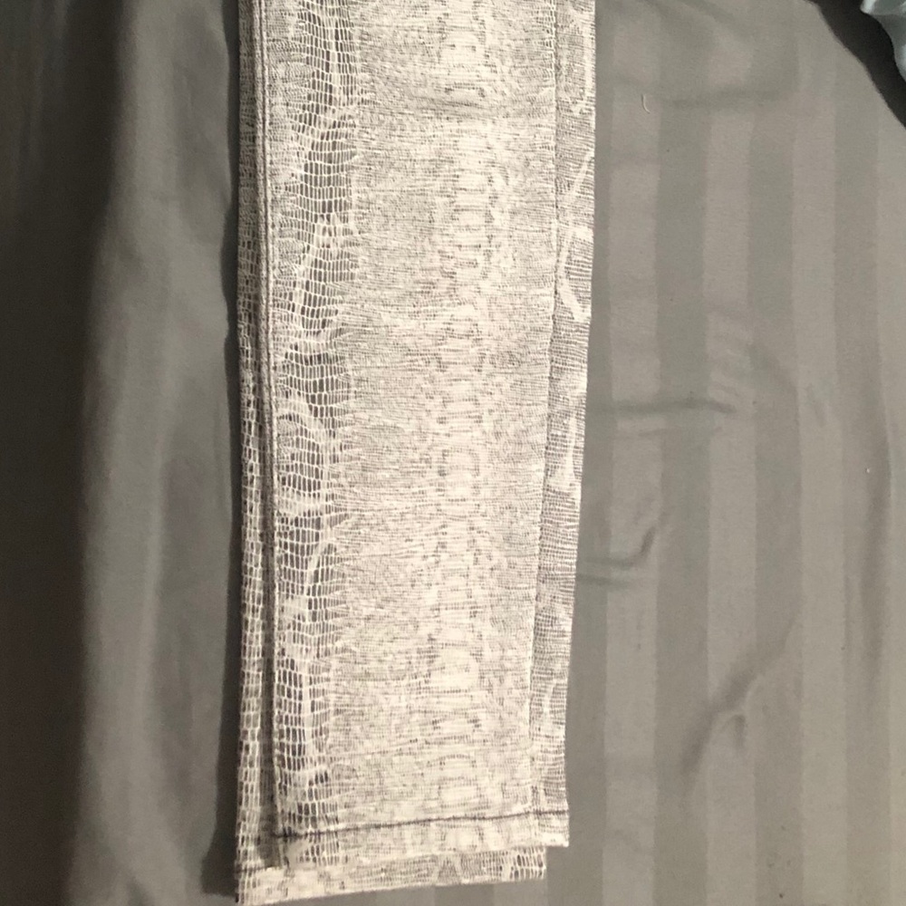 Snakeskin Zara Jeans
